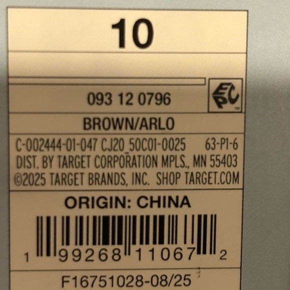 Cat and Jack Toddler Girls Arlo Zipper Shearling Boots Leopard Brown Faux Sz 10 - Picture 5 of 7